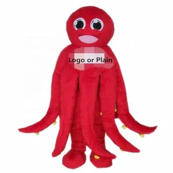 Purple plush octopus mascot costume for adult funny party event festival nice quality octopus mascot costume