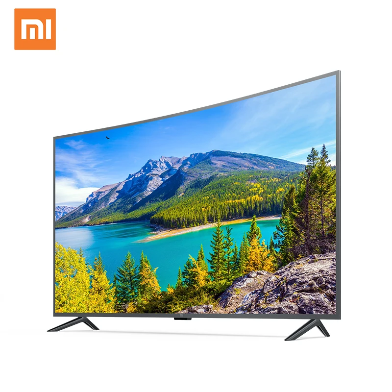 
Chinese Version Original Xiaomi TV 4S 55 inch 4000R Golden Curvature Intelligent Voice Control 2+8GB Metal body 