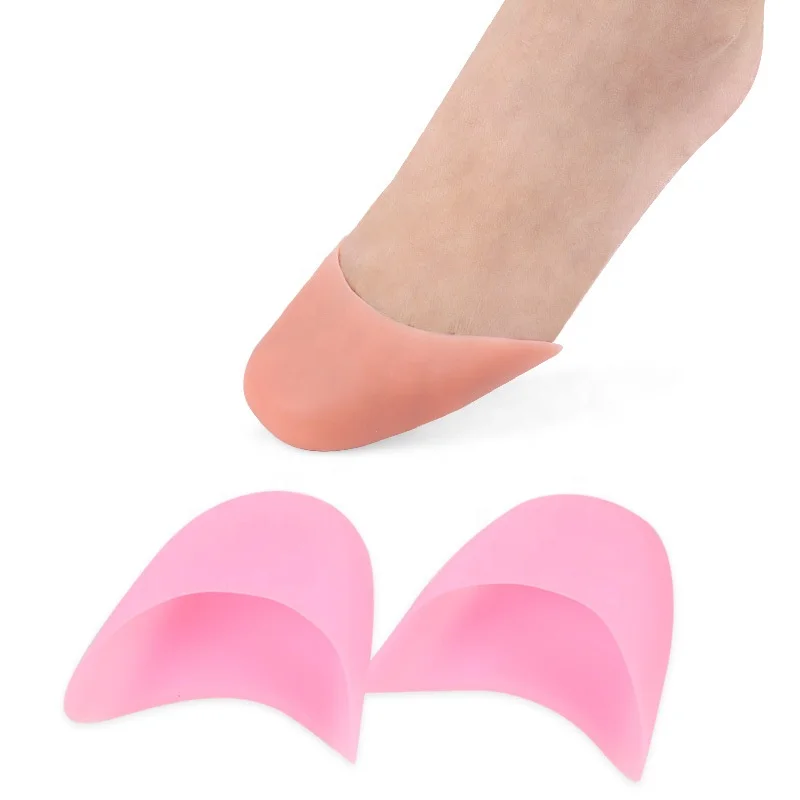 Silicone Gel Forefoot Pad Silicone Ballet Toe Pad Covers Toe Protector Silicone Toe Pad for Ballet Dancer