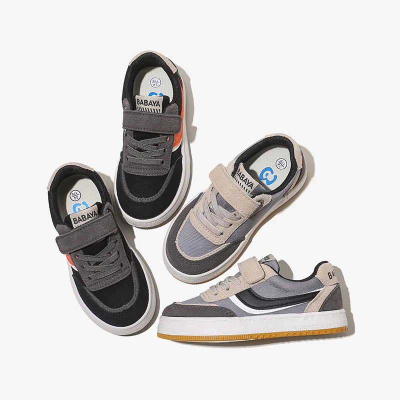 21186 HUANQIU Babaya Высококачественная плоская Нескользящая дышащая повседневная обувь для детей