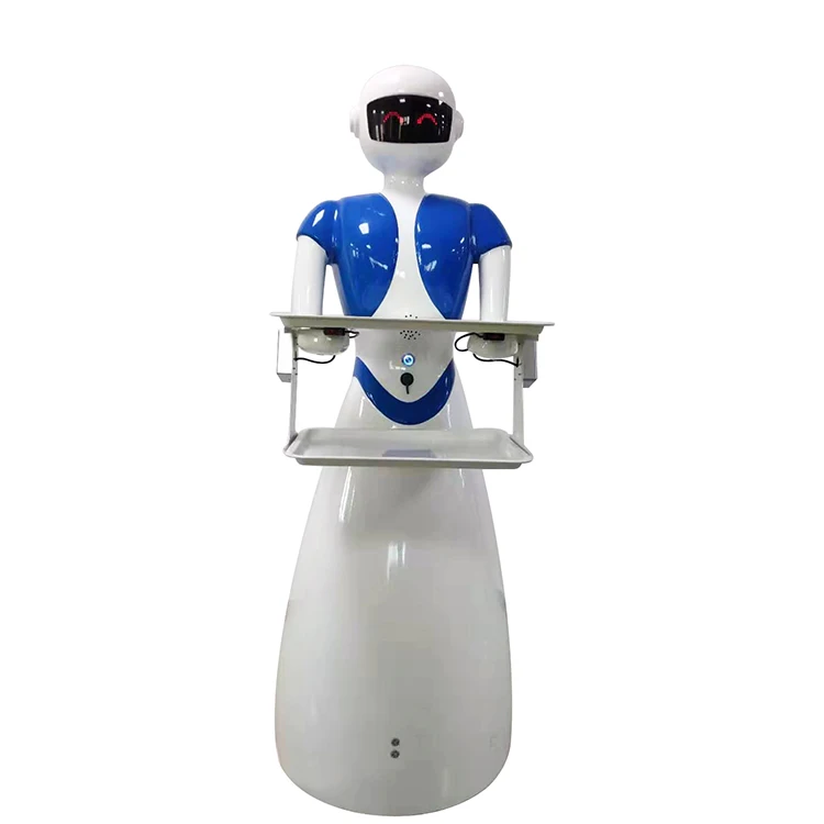 
Artificial intelligent humanoid delivery food waiter robot for restaurant 