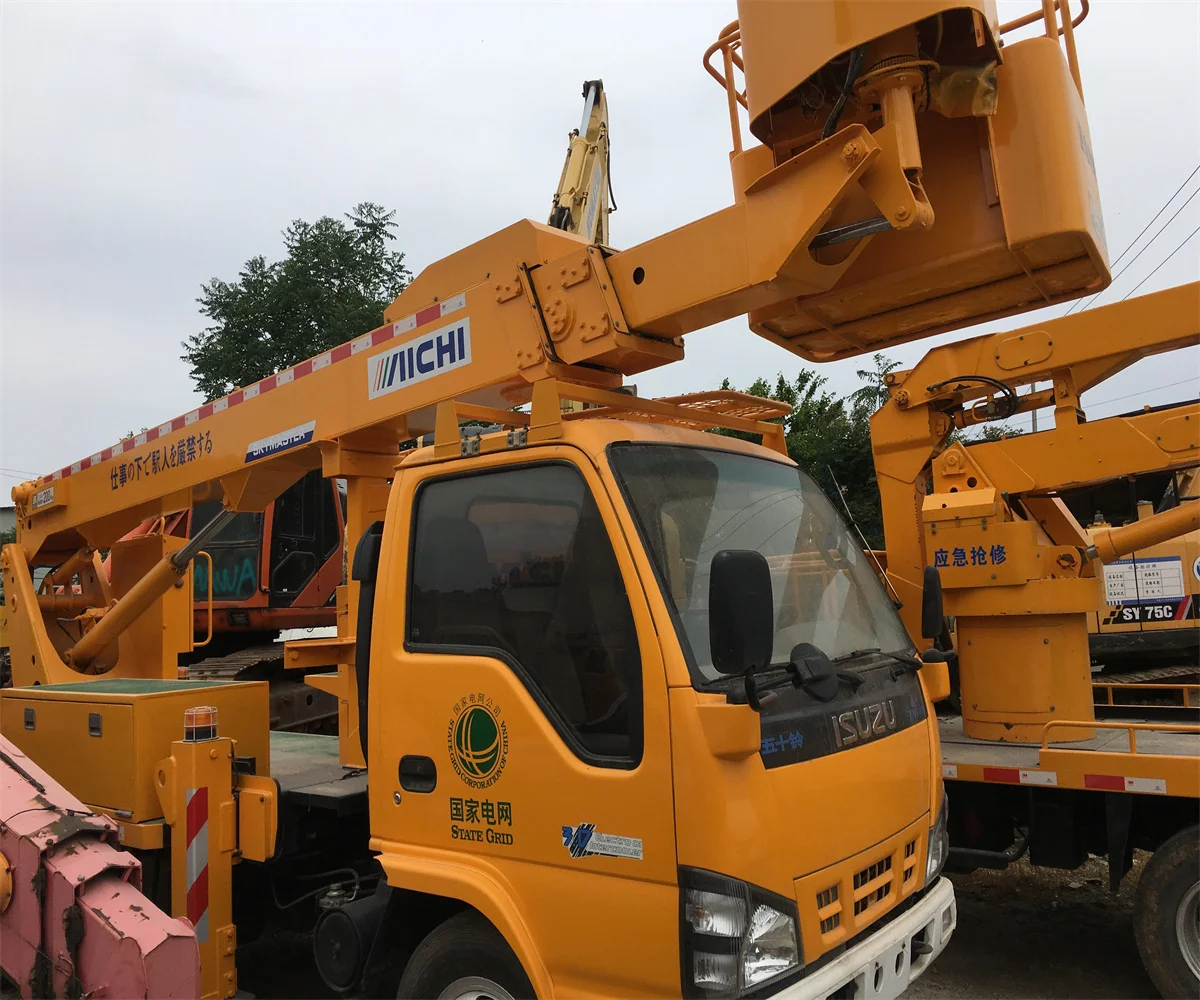 Used Aichi 23m 21m 16m 18m high aerial work platform in used condition hot sale AICHI Platform Machine