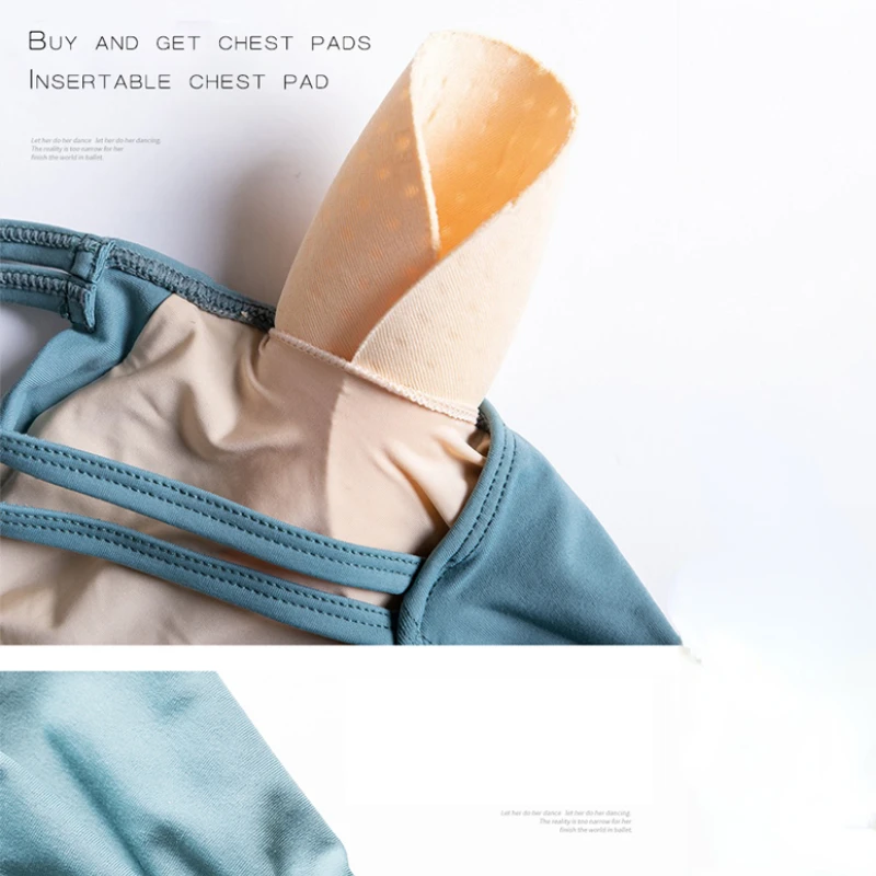 2022 hot sale tights double suspenders ballet onesie tights tights big back high hip sexy practice suit