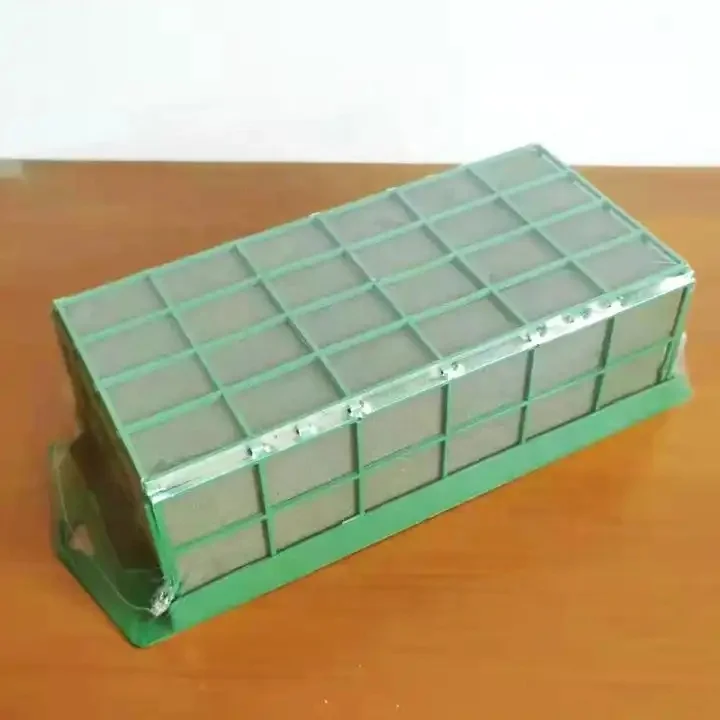 Flower Clay Rectangular Cage Basket Flower Frame Plastic Fixed Grid Absorbent fresh flower mud