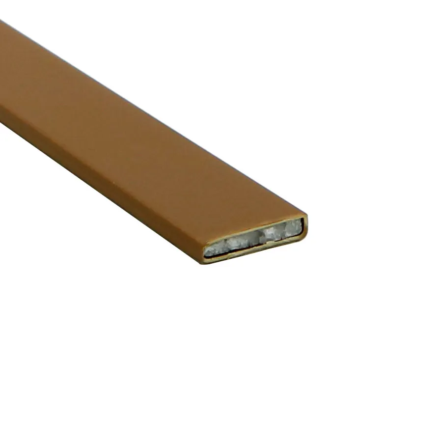 4x20x1050mm Self Adhesive Intumescent Sealing Strips PVC Casing Sodium Silicate Filling Door Window Fireproof Weather Strips