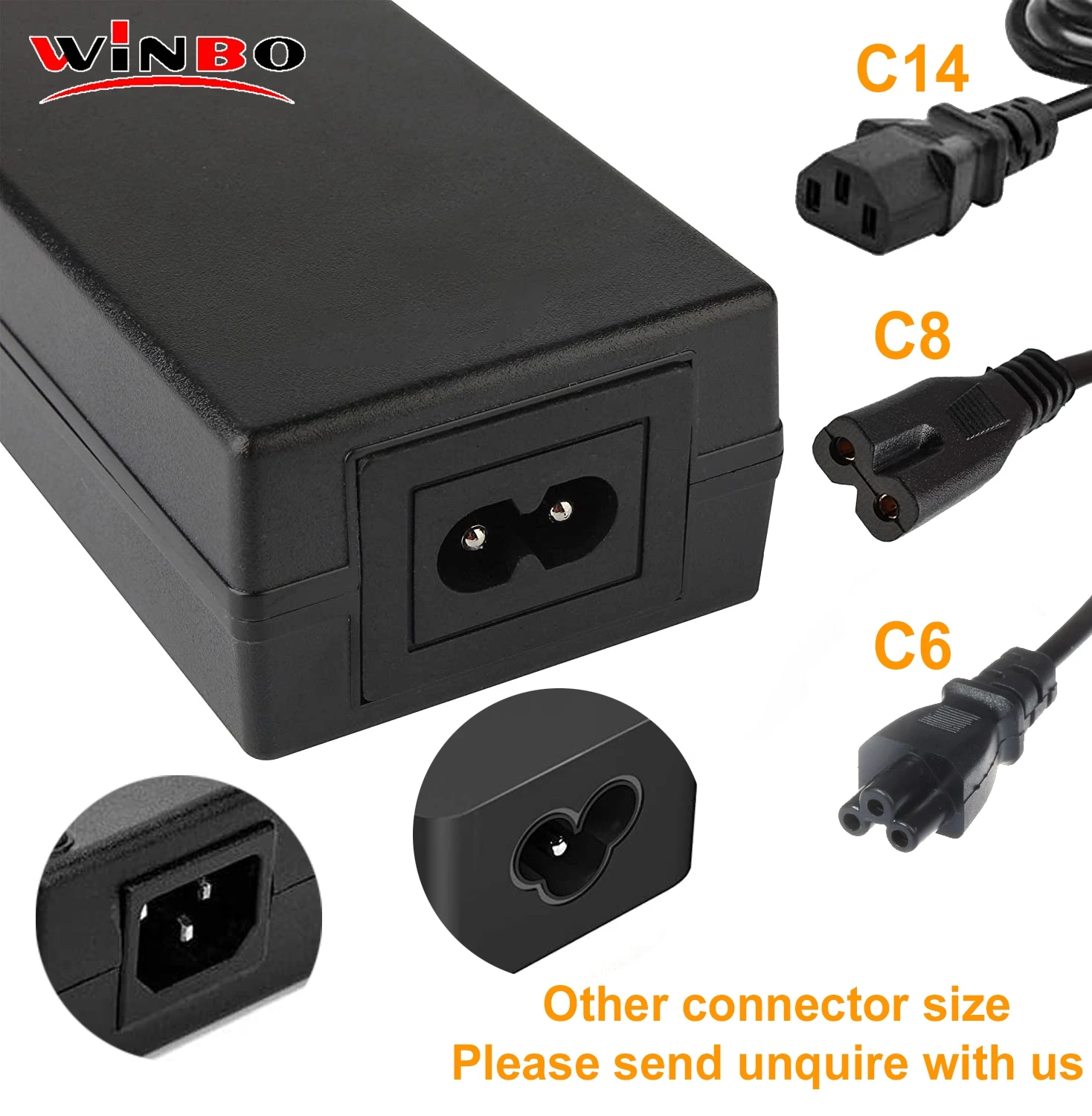 Шэньчжэнь, Winbo, быстрая доставка, оптовая продажа, адаптер питания для ноутбука, 42 в, 2 А, адаптер питания