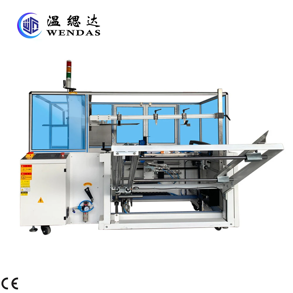 Hot melt glue carton erector /Automatic Case Erector Box Carton Erecting Machine.