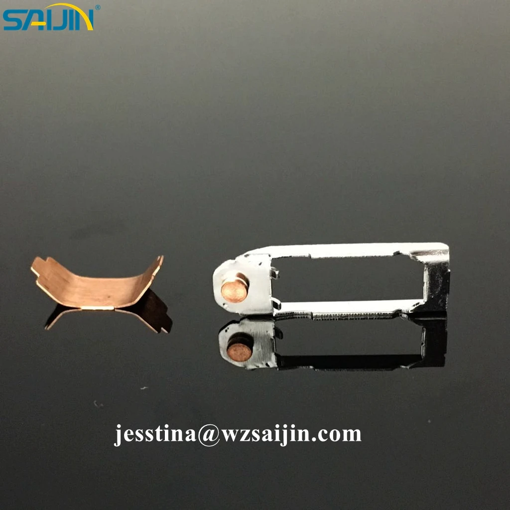 custom electrical clamp spring socket sheet metal stamping part