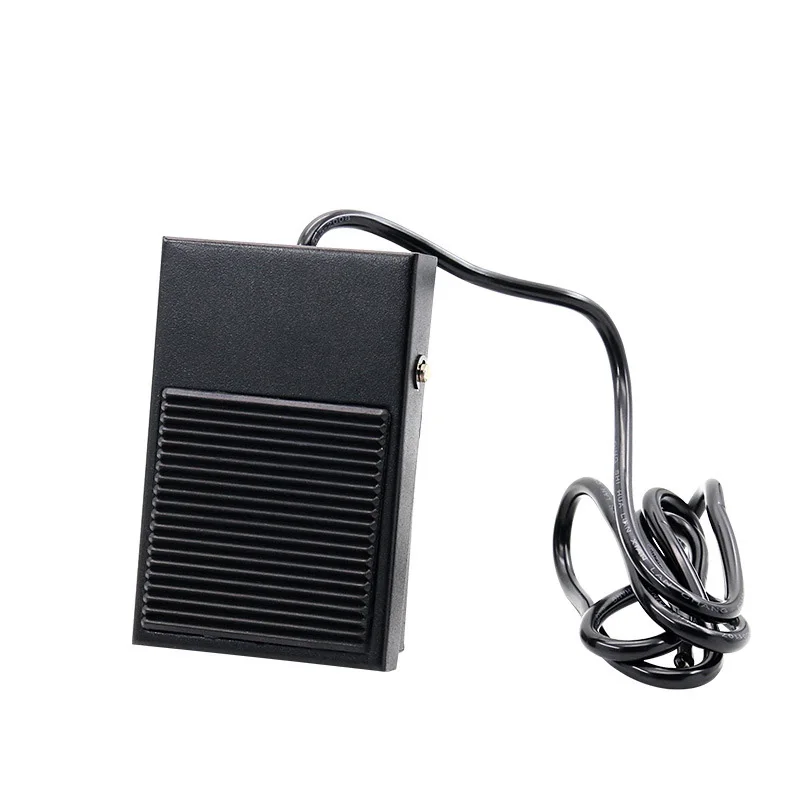 TFS-1 с Самостоятельная Сброс линия ножной переключатель контроллер 10A 2 м в железном корпусе