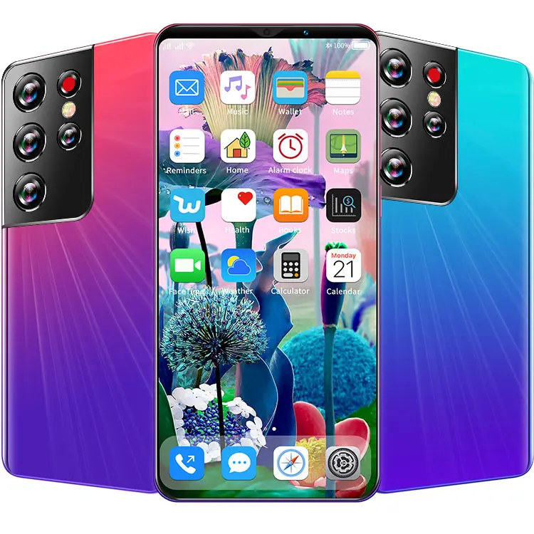 
S21U android low price smart phone 6.1 Inch 4GB+64GB new smart phone cell phones smartphones 