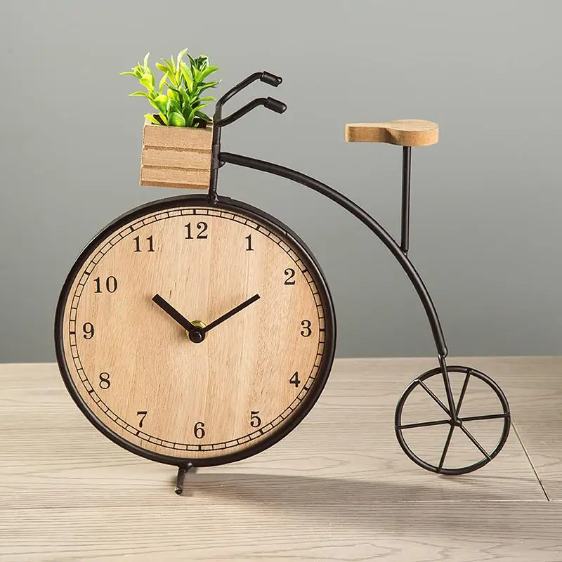 
Newest OEM promotional bicycle clock souvenir for trip 
