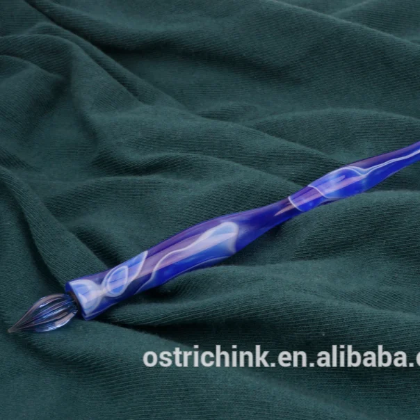 Hot Selling Exchangeable Nib Glass Dip Pen for Calligraphy