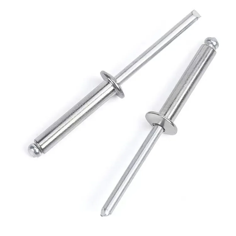 China Wholesale Blind Rivet Manufacturer Stainless Steel 304 Open Round Round Head Popular Blind Rivet