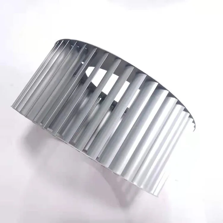 225 280 310 Aluminum centrifugal axial flow fan coil blades blower motor impeller