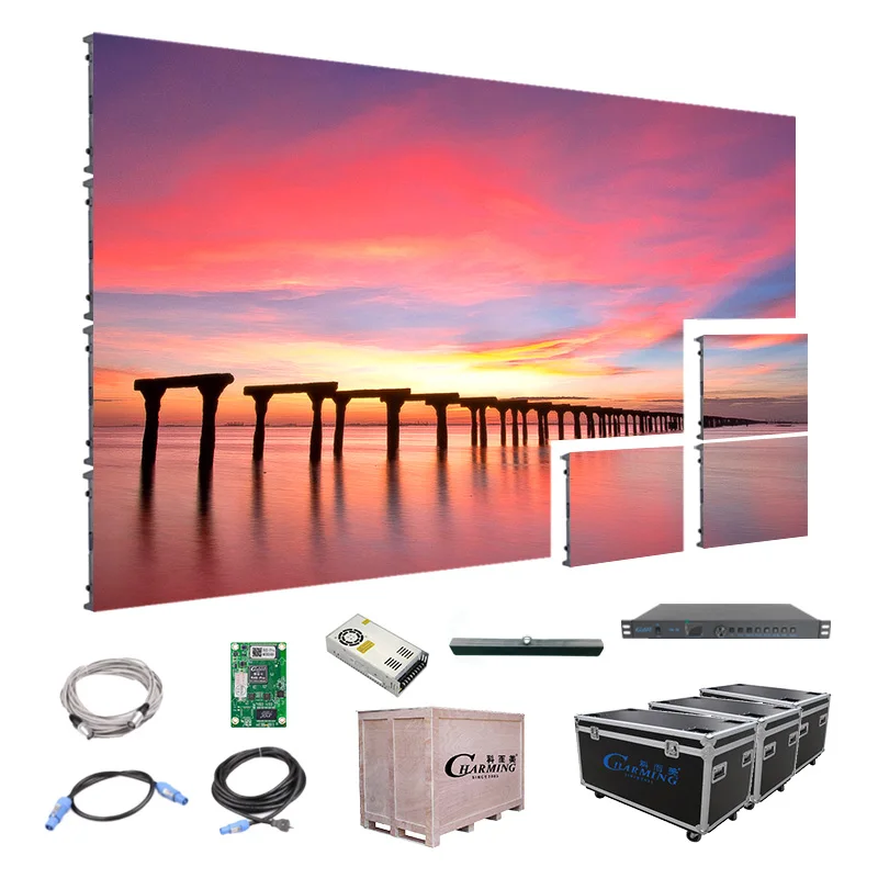 LED Video Wall High Definition P1.25/P1.53/P1.66/P1.86/P2 Conference Hall Fine Pixel Pitch For Advertising
