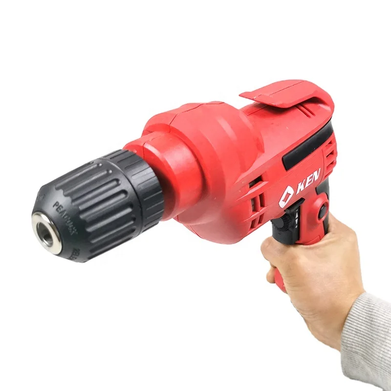 
Multi-purpose Household Light Weight Electric Hand Drill Machine Industrial 220V KEN 24.5*20.2CM 6520JER OEM,ODM CN;SHG 1.5KG AC 
