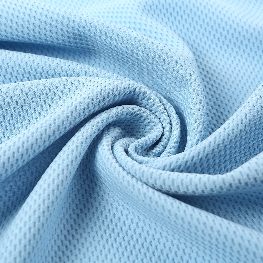 Sport Custom Quick Dry Breathable Polyester Knitted Pique 3D Mesh T-shirt Sportswear Spacer Fabric Outdoor Children Chair Fabric