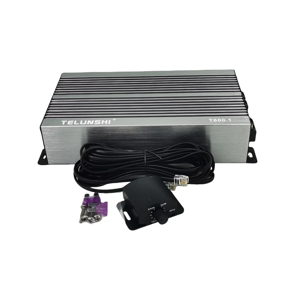 Monoblock Class D Car Amplifier 12V Auto RMS Power with Crossovers Single Channel subwoofer amplifier car audio mono amp