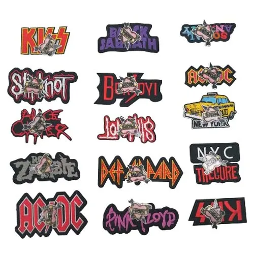 Great Adorable Custom Logo Patches Embroidered Iron on Woven Patch Sew on Badge for Caps