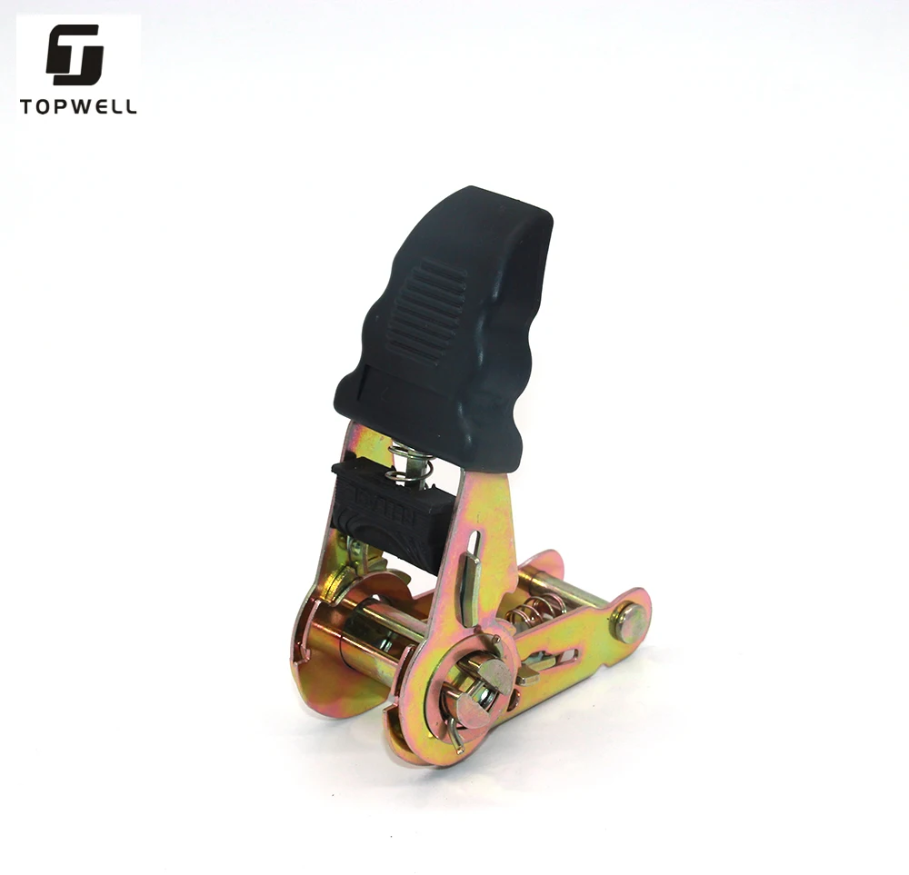 Ex-factory price 25mm rubber ratchet with black plastic handle