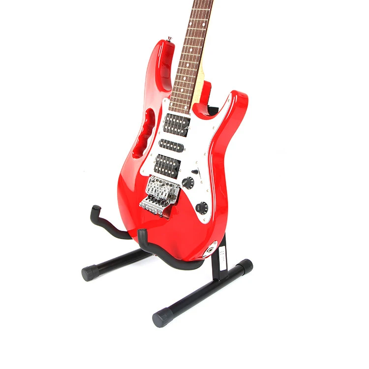 Basics Colorful A-Frame Guitar Stand With Anti-Skid Base Great Stability