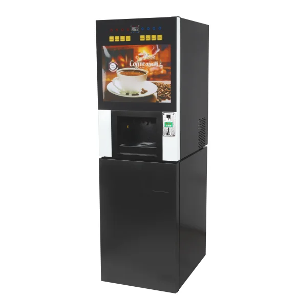 Best Selling Automatic Smart Commercial Electric Coffee Maker Vending Machine