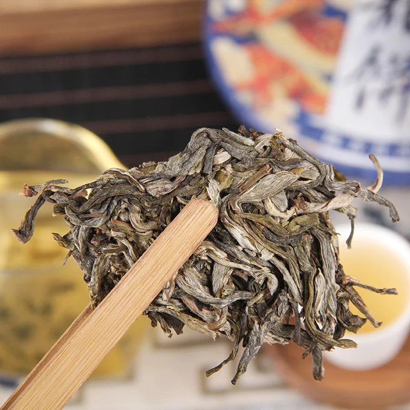 Оптовая продажа чайный торт Longbing Shen puerh 357 грамм неферментированное древнее дерево Pu Er cha bing