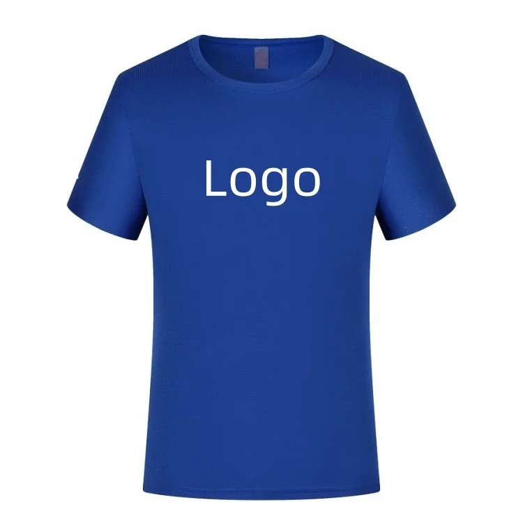 Factory Custom Logo 100% Polyester Good Quality O Neck Blank Street Wear Over Size  T-shirt For Men
