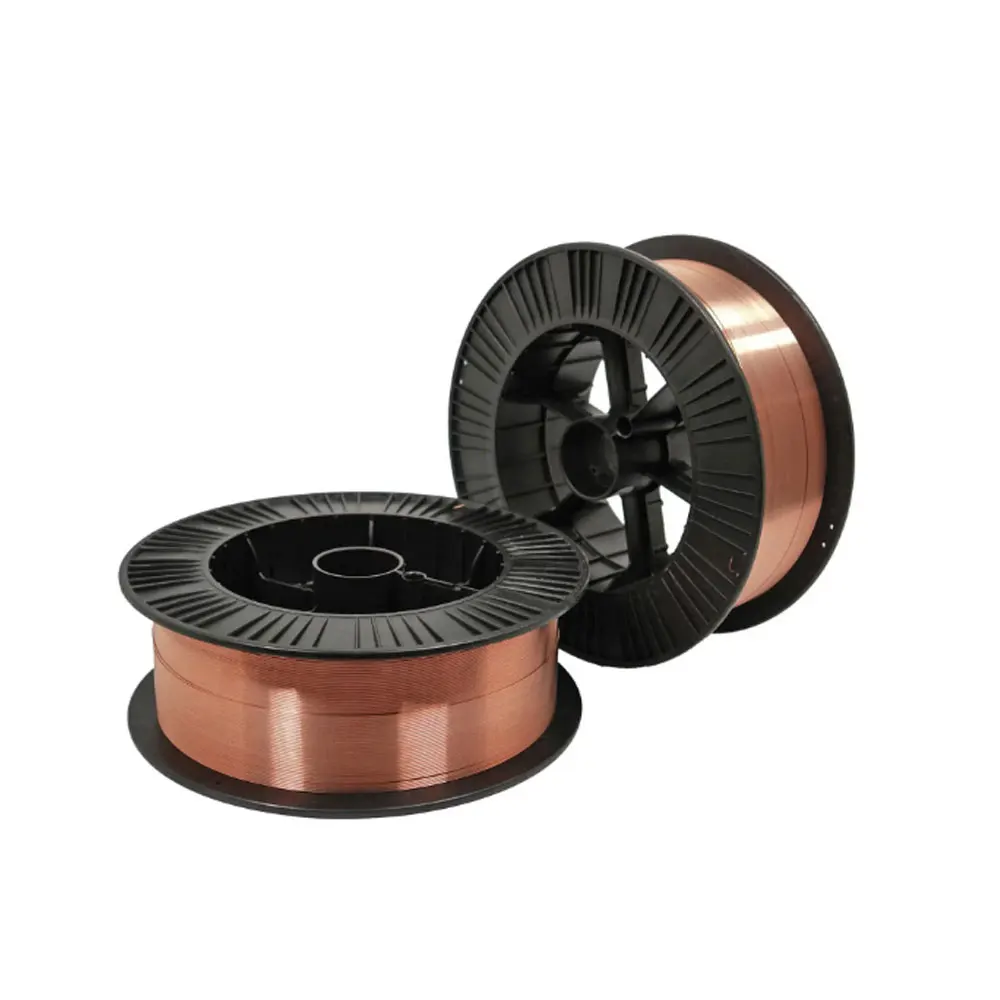 Manufacturer Wholesale Gas Shielded Welding Wire ER50-6 ER70S-6 0.8mm1.0mm1.2mm 1.6mm Mig Wlding Wire