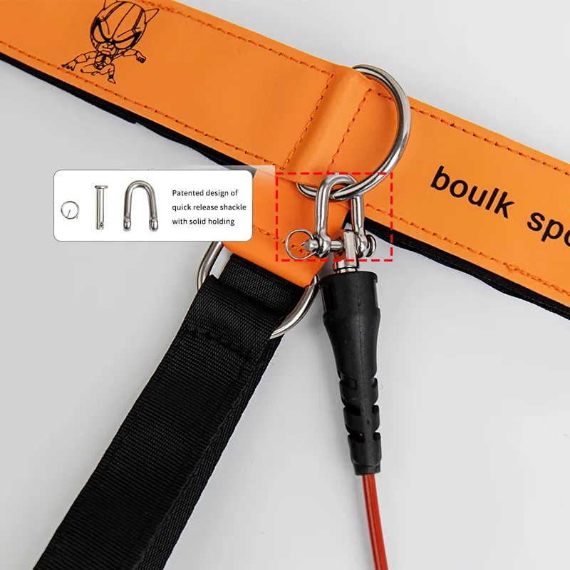 New Design Stainless Steel Buckles Diving Lanyard With Clip