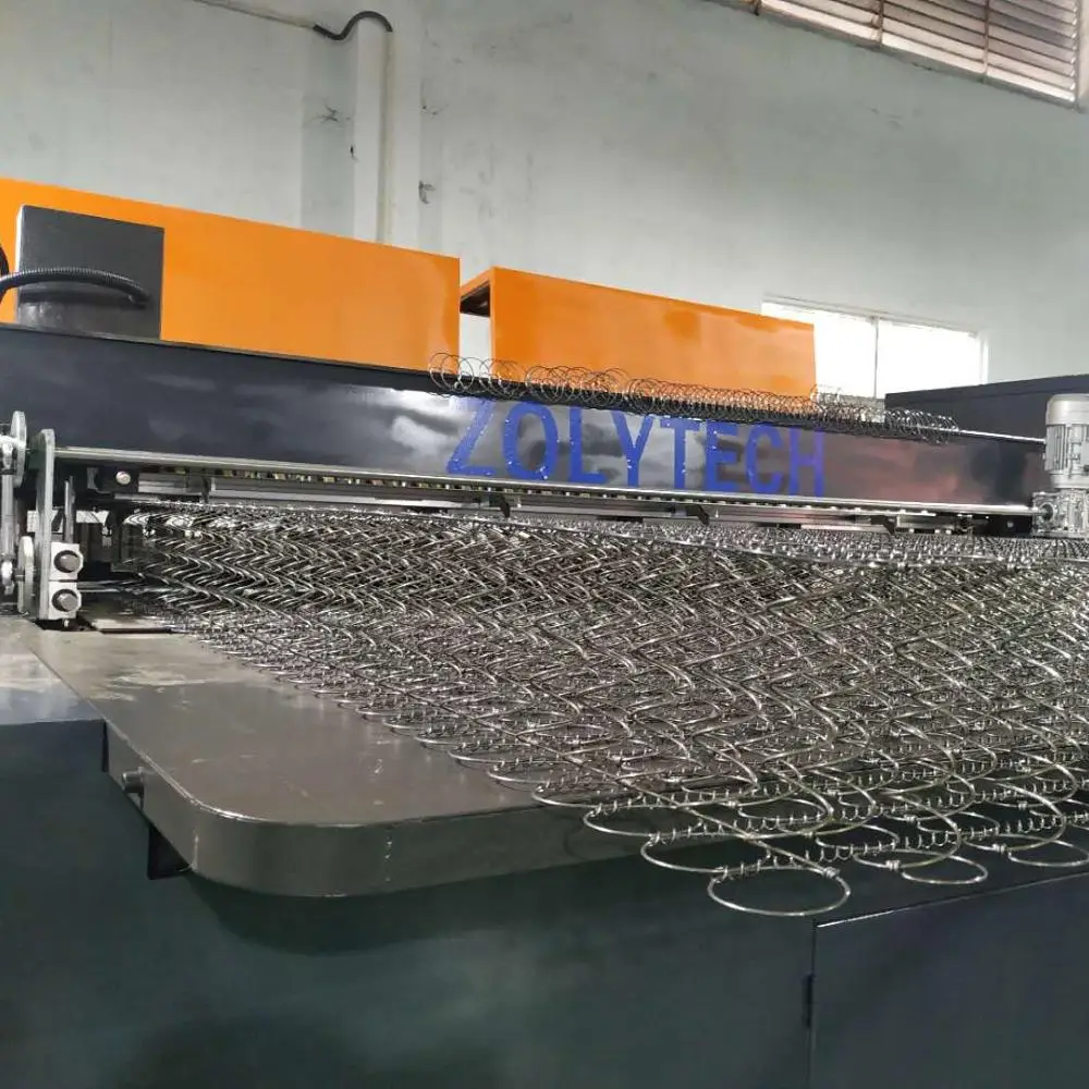 
second hand spring coiling machine spring roll coiling machine mattress making machine 