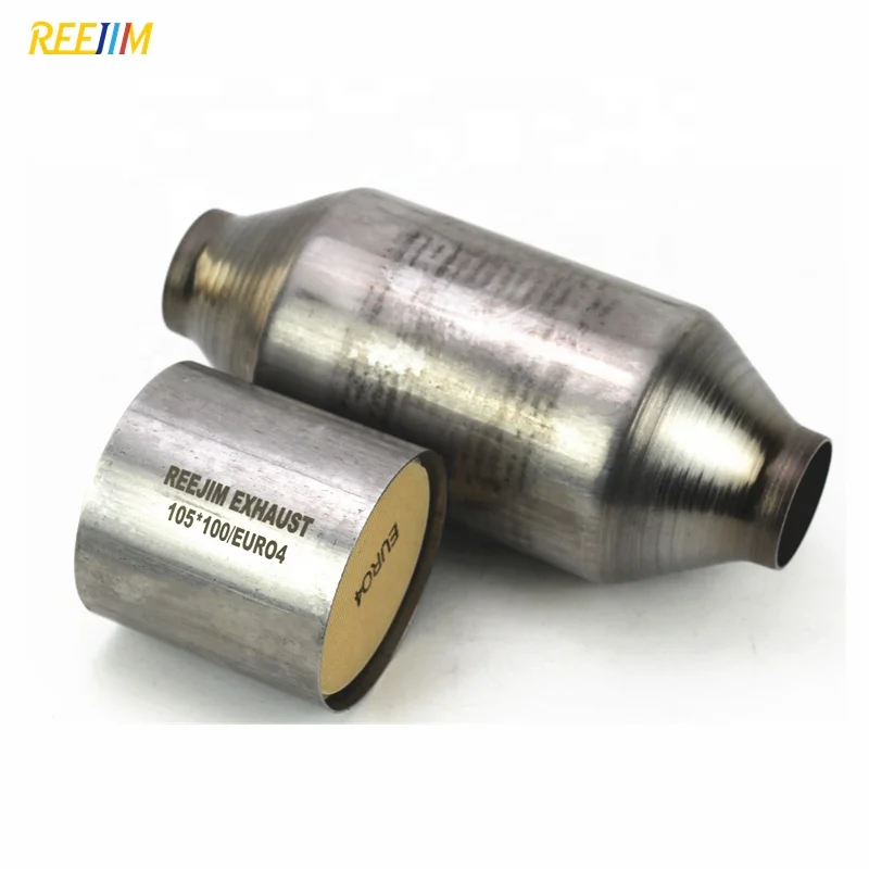 Трехходовой каталитический конвертер с 400 ячейками, керамический катализатор Euro 4, универсальный каталитический конвертер, каталитический конвертер