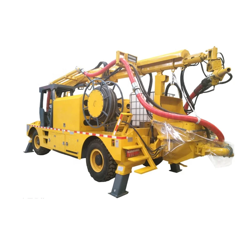 Tunnel anchoring large equipment truck Intelligent remote control of large spray anchor equipment