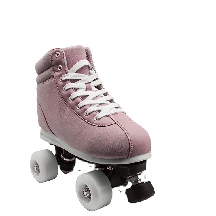 Wholesale popular high quality teenagers skate shoe adjustable rubber brake roller skate