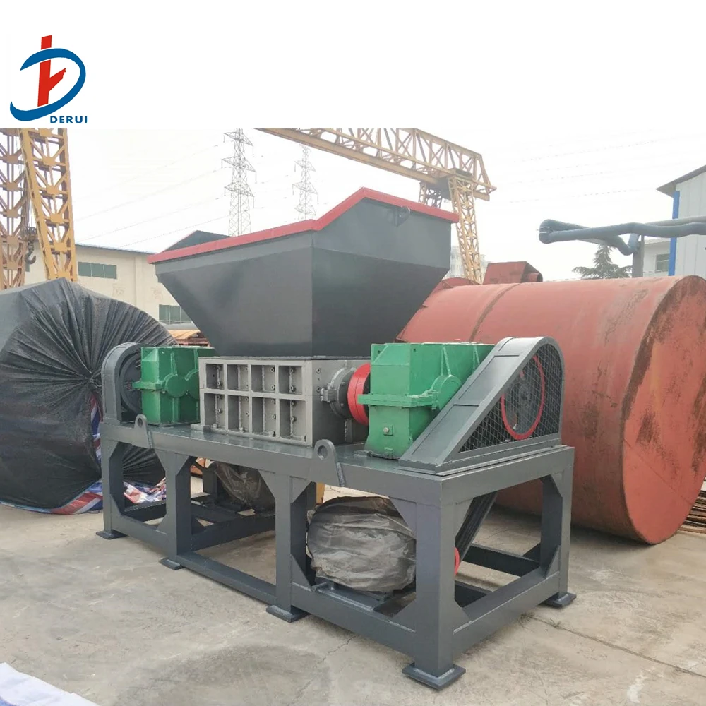 aluminium bale shredder scrap bottle shredder machine small pop can crusher factory