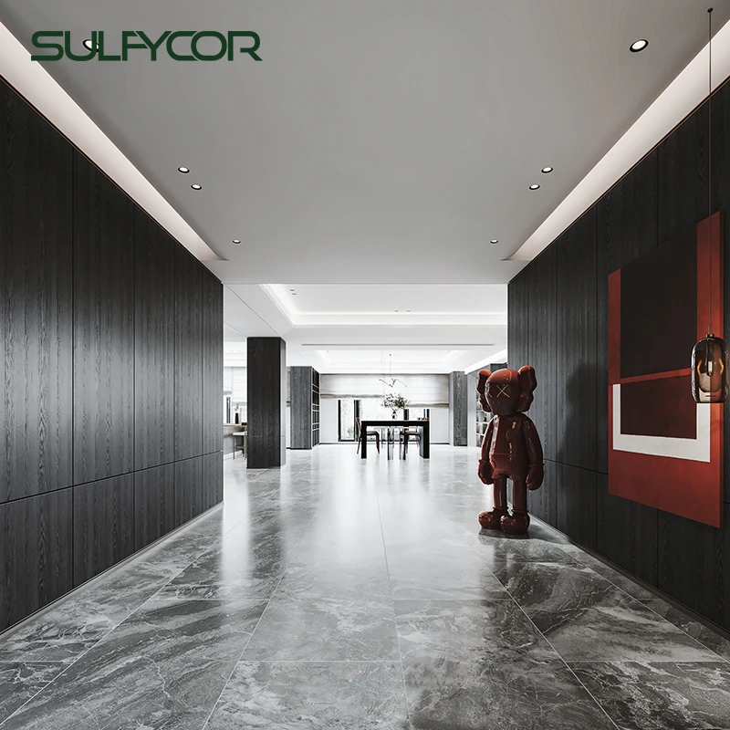 MGO Decorative Plate Magnesium Oxide PVC Board for Interior Wall Paneling Fireproof MGO Board for Wall and Ceiling Decoration