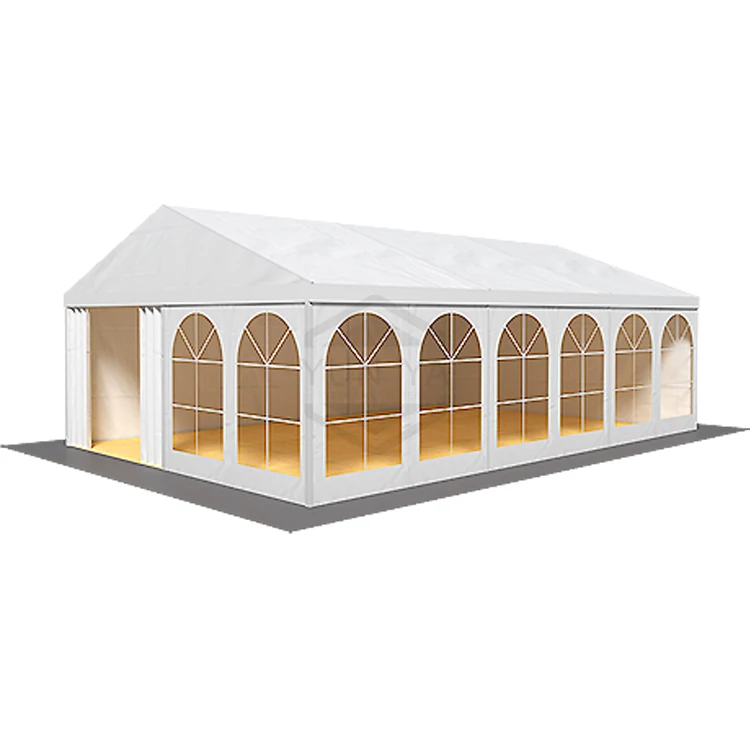 Customized Outdoor White Wedding Party Tent Event Marquee Church Tenda for 100 - 500 People