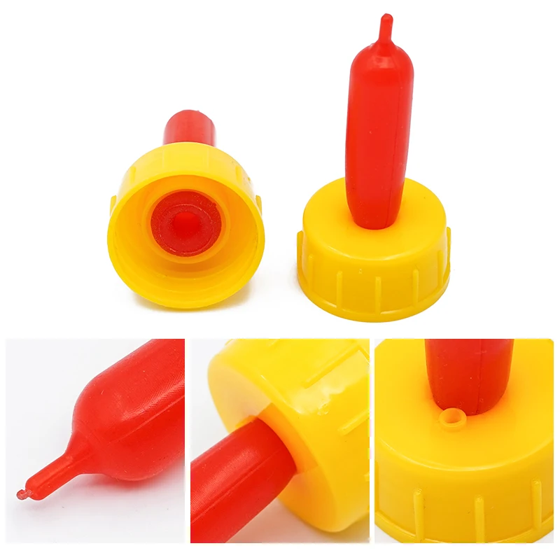 Animal Feeding Milk Bottle Rubber Nipple Pacifier Lamb Calf Sheep Silicone Nipple Teat For Feeding Bottle