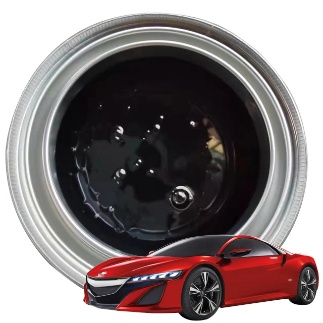 2K B219 Extra Black Spray Paint Car Paint With Good Covering