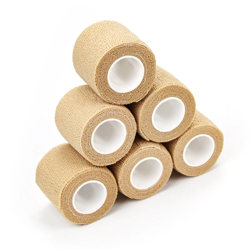 Bailikind Nonwoven Elastic Self Adhesive Horse Care Products Colored Hoof Leg Vet Wrap Horse Cohesive Bandage