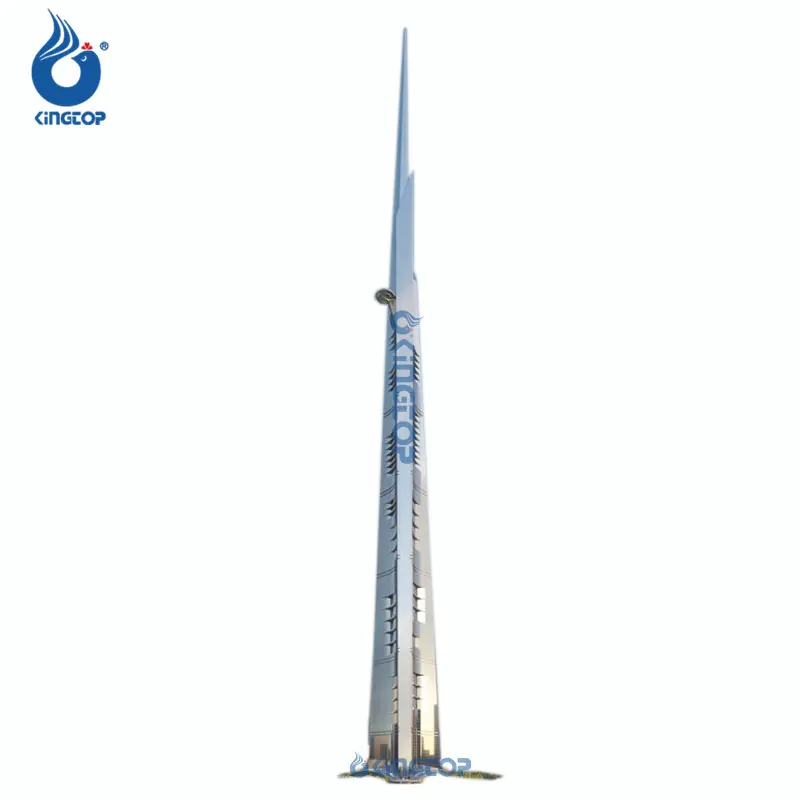 Custom Kingdom Tower Dubai Tallest Tower 3D Desktop Decoration Dubai World Renowned Architecture Jeddah Tower Creative Gift