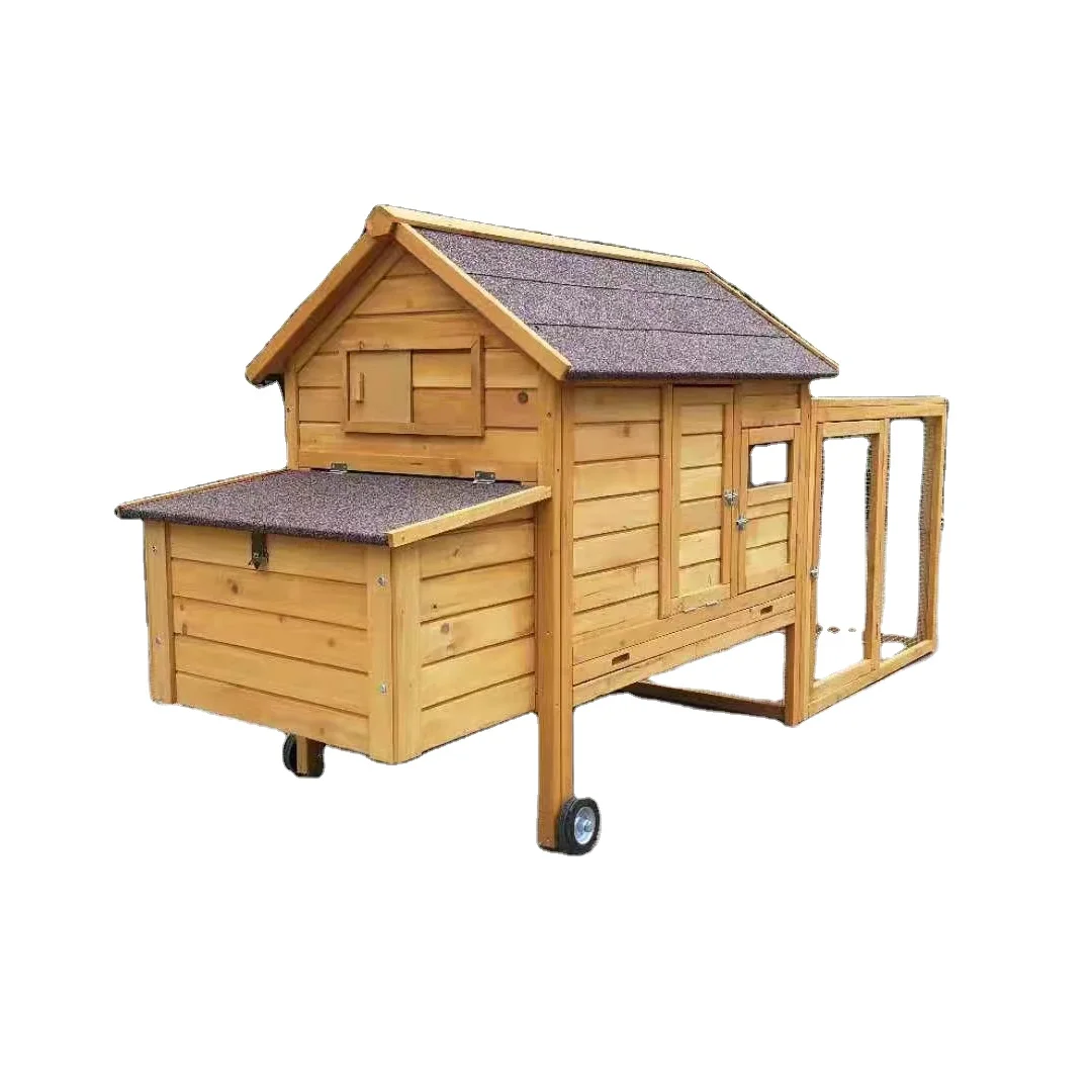 Fir Wooden Chicken Coop For Sale Large Luxury Hen Pet Houses Cages Egg Nest Poultry Farm Small Animal Cat Chicken Houses