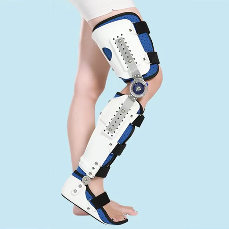 High Quality Adjustable Lower Limb Orthosis Hip Knee Ankle Foot Support Fixation Brace for Injuries