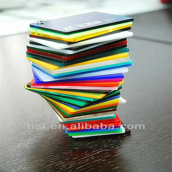 Free sample building material color sheet cast acrylic board casting 30 mm sheet for advertising