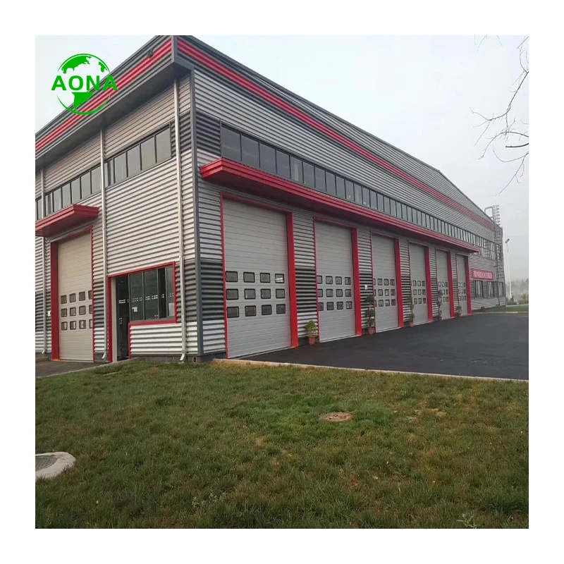 Automatic Vertical lifting Sliding Overhead Sectional Industrial Garage Warehouse Gate Door with Insulated Panel