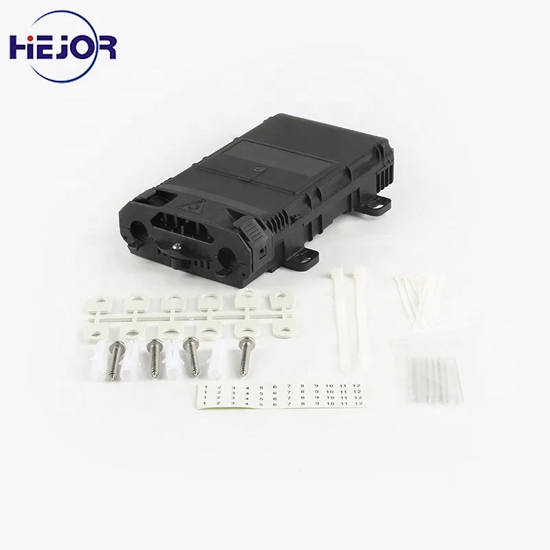 8 Core Fiber Optic Gel Sealing Closure IP68 Waterproof 8 Port Ftth Distribution Box