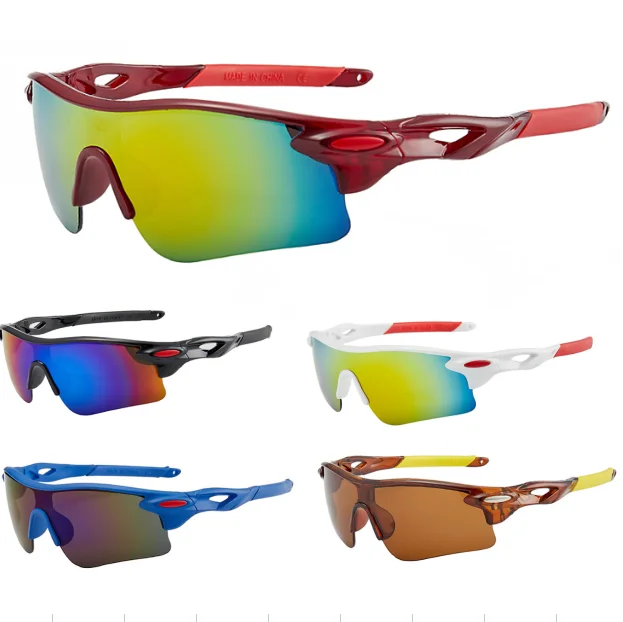 wholesale fashionable driving cycling fishing sunglass sports glasses unbreakable UV400 sport sunglasses outdoor