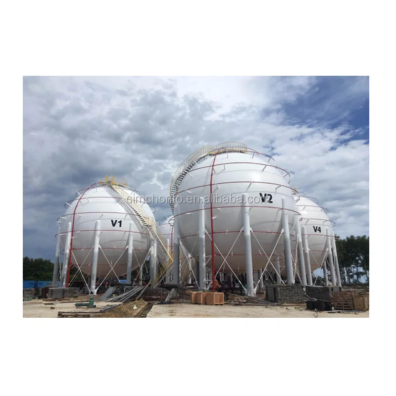 Customized Large LPG Sphere Tank Spherical Storage Tank EPC
