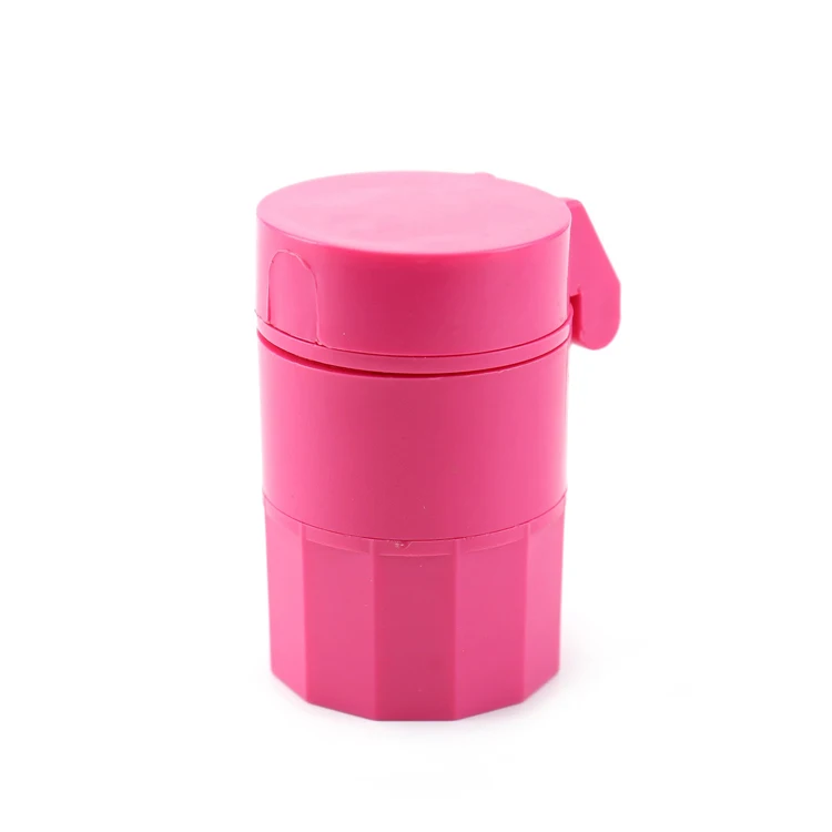 Hot Sale Portable Pill Case With Medical Pill Crusher Plus Pill Cutter Function