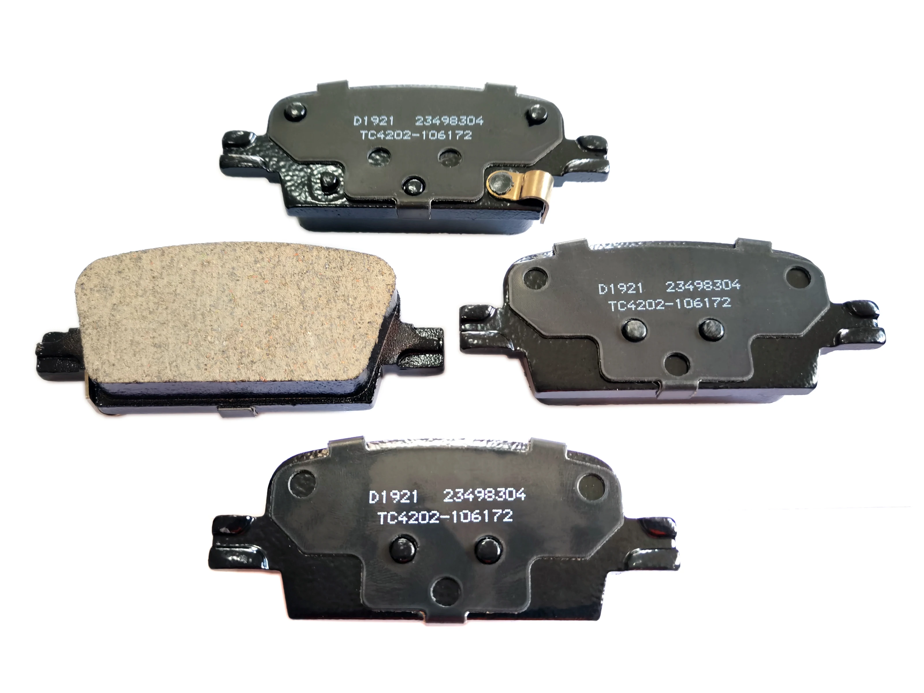 Auto parts brake pads 23498304 for CHEVROLET MALIBU MECHANICAL PB D1921 Rear brake pad